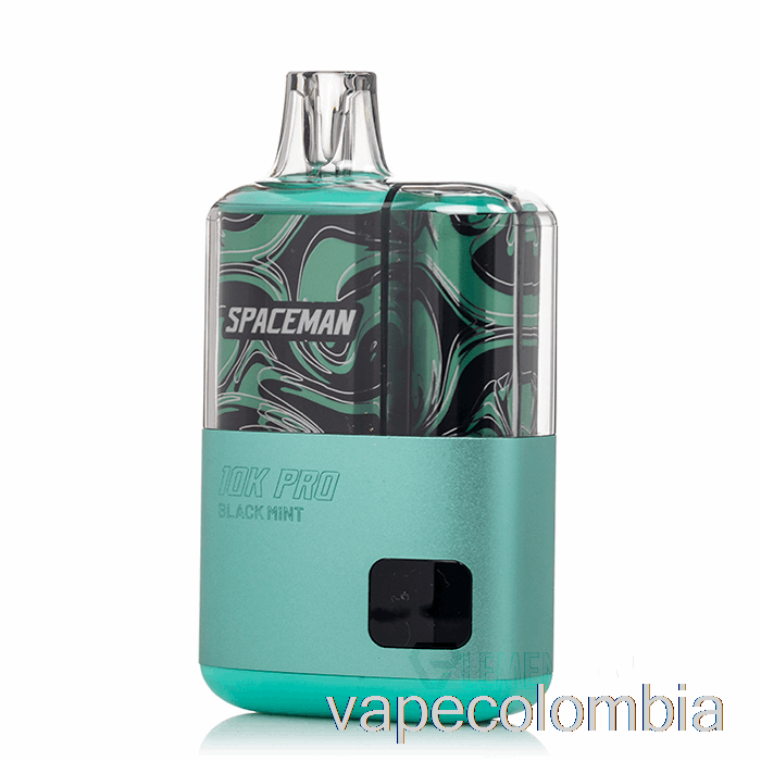 Vape Desechable Spaceman 10k Pro Desechable Negro Menta